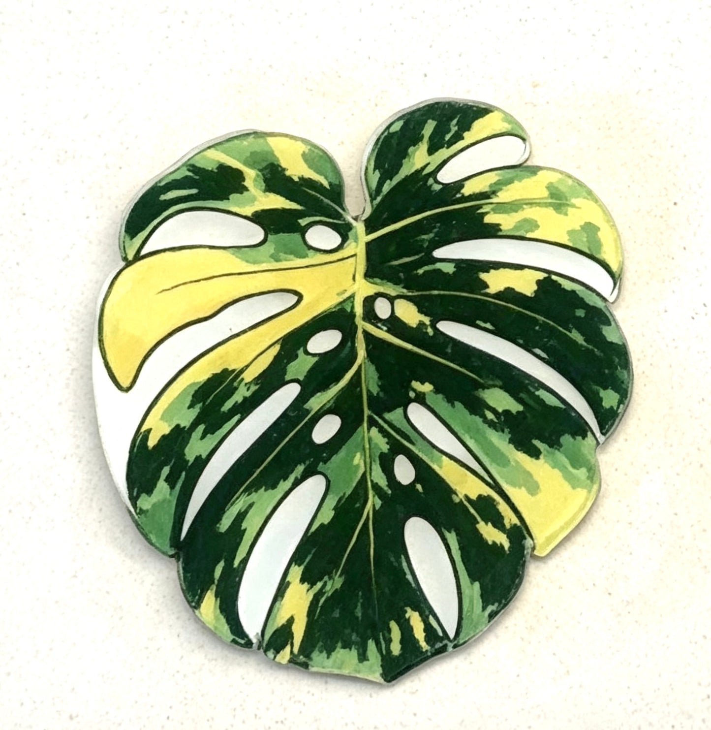 💜Monstera fridge magnet🩷